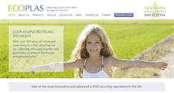 Desktop Screenshot of ecoplas.co.uk